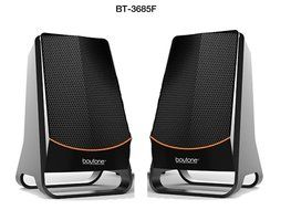 Boytone BT-3685F, Wireless Bluetooth 2.1 Multimedia Powerful Bass System with FM Radio, Remote Control, Aux Port... N4