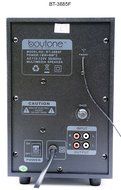 Boytone BT-3685F, Wireless Bluetooth 2.1 Multimedia Powerful Bass System with FM Radio, Remote Control, Aux Port... N5