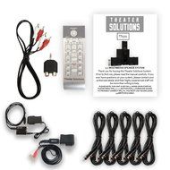 Theater Solutions TS511 Home Theater 5.1 Speaker System Bluetooth Optical Input 5 Extension Cables TS511BD-5 N2