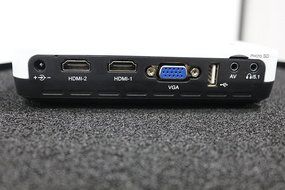AIM Z001 4500 LED LUMEN DLP Projector with HDMI + VGA + USB Video Input N2