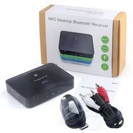 Hapurs Bluetooth Music Receiver, NFC-enabled Bluetooth Audio Receiver Adapter for Home Stereo Sound System, Wireless... N8