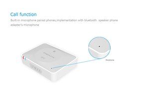 Hapurs Bluetooth Music Receiver, NFC-enabled Bluetooth Audio Receiver Adapter for Home Stereo Sound System, Wireless... N13