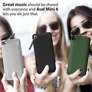 iLuv Aud Mini 6 (AUDMINI6) Slim Portable Weather-Resistant Bluetooth Speaker for iPhone, iPad, and other Smart... N6