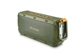 Bluetooth Speaker, iAmer Waterproof IPX6 Outdoor Sports Wireless Portable Speaker with 2 x 5W Drivers Enhanced...