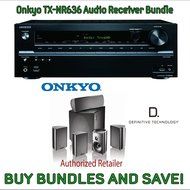 Onkyo TX-NR636 7.2-Channel Network A/V Receiver &amp; Definitive Technology ProCinema 600 5.1 Speaker System (Set...