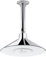 KOHLER K-99105-E-BN MOXIE 2.0 GPM Rainhead with Wireless Speaker, Vibrant Brushed Nickel N2