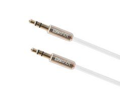 Sunshot 4.9 Feet (1.5M) 3.5MM Universal Male to Male Stereo Audio Cable - Step Down Design Black N17