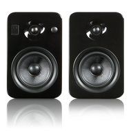 Kanto YUMI Premium Powered Bookshelf Speakers with Wireless Bluetooth 4.0 aptX Technology &ndash; Matte White N10