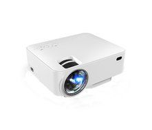 Pico Projector, SJY HD 170" Mini LCD LED 800x480P Entertainment Multimedia Video Projector Zoom Adjust Mute Fans...