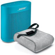 Bose Soundlink Color Bluetooth Speaker II, Soft Black - BUNDLE with SoundLink Color Carry Case Gray N18