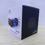 New Mini Speaker Bluetooth 4.0 Speakers Wireless Portable Stereo LED Handsfree Mic(White) N2