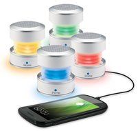 iHome iM59WC Rechargeable Color Changing Mini Speaker (White) N2