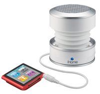 iHome iM59WC Rechargeable Color Changing Mini Speaker (White) N3