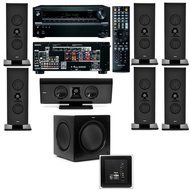 Klipsch Gallery G-16 7.1 Home Theater System-SW-112-Onkyo TX-NR636 7.2
