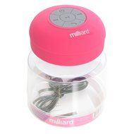 Milliard Bluetooth Shower Speaker for Music and Speaker Phone at the Pool, Spa or Boating; Portable, Water Resistant... N9