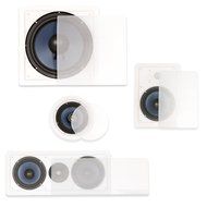 Blue Octave In Wall and In Ceiling 5.1 Home Theater 6.5" Speaker Set New 1570 Watts LHT625 N2