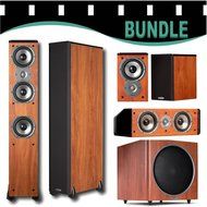Polk Audio Home Theater System (2) TSi400 (2) TSi100 (1) CS10 (1) PSW125