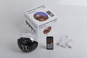 Ball Bluetooth Speakers,IHOVEN Wireless Portable Outdoor Color Changing LED Light Show Waterproof Stereo Rechargeable... N5