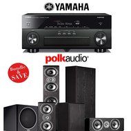 Yamaha AVENTAGE RX-A860BL 7.2 Channel Network AV Receiver + Polk Audio TSi 400 + Polk Audio TSi 200 + Polk Audio...