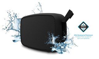 Ematic ESQ206BL RuggedLife Water Resistant Bluetooth Speaker with Speakerphone for iPhone, iPad, iPod, Android... N6