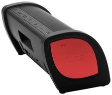 NYNE Multimedia Bass Sport Portable Bluetooth Speaker (Black/Red) (Discontinued by Manufacturer) N3