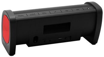NYNE Multimedia Bass Sport Portable Bluetooth Speaker (Black/Red) (Discontinued by Manufacturer) N4