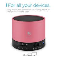 Ematic Bluetooth Wireless Speaker &amp; Speakerphone for iPhone, iPad, iPod, Android devices, &amp; Laptops, Black N17