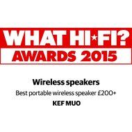 KEF MUO Wireless Bluetooth Speaker - Gunmetal N9