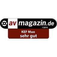 KEF MUO Wireless Bluetooth Speaker - Gunmetal N14