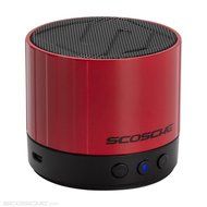 Scosche BTSPK3RD boomSTREAM mini, Red