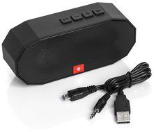 LIG Group Bluetooth 3.0 Portable Wireless Speaker with enhanced Bass, built in Microphone for hands-free phone... N7