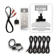 Theater Solutions TS511 Home Theater 5.1 Speaker System with Optical Input and 5 Extension Cables N2