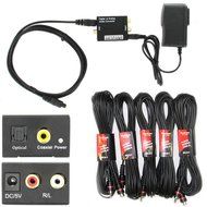 Theater Solutions TS511 Home Theater 5.1 Speaker System with Optical Input and 5 Extension Cables N3