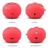 UPRIME POKEBOOM Wireless Stereo Portable Bluetooth Expandable Speaker with Handsfree Speakerphone and 3.5mm Jack... N13