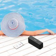 Bluetooth Speaker - Skiva BigBass 20 Watt Ultra-Loud Ultra-Portable with 6 Hours Playtime (Aluminum-Alloy, Strong... N8