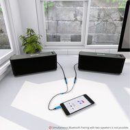 Bluetooth Speaker - Skiva BigBass 20 Watt Ultra-Loud Ultra-Portable with 6 Hours Playtime (Aluminum-Alloy, Strong... N11