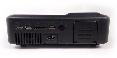 EMB Home - EBP200 - Portable HDMI DVD LED Projector 60 ANSI Lumens w/ USB and SD Card for Home Cinema Theater... N5