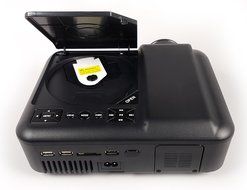 EMB Home - EBP200 - Portable HDMI DVD LED Projector 60 ANSI Lumens w/ USB and SD Card for Home Cinema Theater... N7