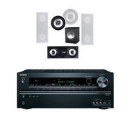 Premier Acoustic PA-1000 5.1 In Wall Theater System-Onkyo TX-NR626 7.2