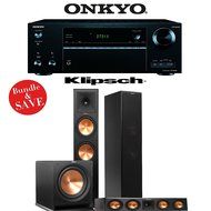 Klipsch RP-280F 3.1 Reference Premiere Home Theater System with Onkyo TX-NR656 7.2-Ch Network A/V Receiver N2