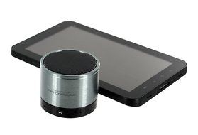 TekNmotion TM-AIRC Air Capsule Portable Bluetooth Speaker - Silver N5