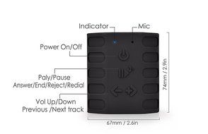 Saicoo Outdoor Bluetooth Speaker with IPX7 Waterproof and Swimming Pool Floating Speaker N5
