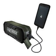 Sharkk COMMANDO Waterproof Bluetooth Speaker IP65 Outdoor Wireless Bluetooth Speakers with 24 Hour+ Battery Life N8