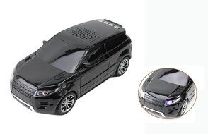 BestFire Creative Portable Car Speaker Land Rover Evoque Shape High Quality Bass Desktop Speaker Lighting with... N2