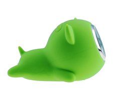 DR 929 Waterproof Wireless Mini Bluetooth Speaker &ndash; Green Pig Shape Hands Free Calling, Rechargeable Battery for... N4