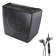 Klipsch Groove Portable Bluetooth Speaker - Black (1062378) with Klipsch R6i Headphone w/ iOS Inline Mic &amp; Controls...