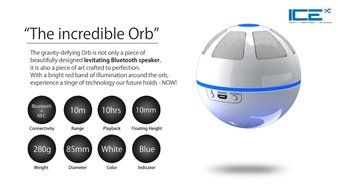 ICE Portable Wireless Floating Bluetooth Speaker N2