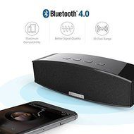 Anker Premium Stereo Bluetooth 4.0 Speaker (A3143), 20W Output from Dual 10W Drivers, with 2 Passive Subwoofers... N4