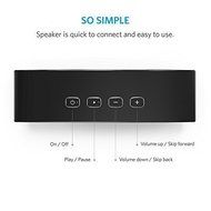 Anker Premium Stereo Bluetooth 4.0 Speaker (A3143), 20W Output from Dual 10W Drivers, with 2 Passive Subwoofers... N6