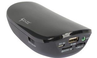 ZAZZ Style Bluetooth Speaker with PowerBank(Black) N2